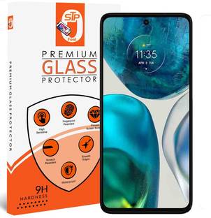 STP FEEL Edge To Edge Tempered Glass for Motorola G14 Premium Screen Protector Guard with Easy Installation Kit