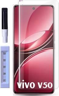 GDBUY Tempered Glass Guard for Vivo V50 5G, Vivo V50