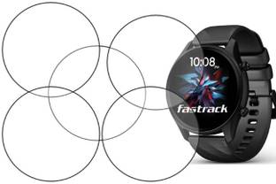 DOWRVIN Tempered Glass Guard for FASTRACK OPTIMUS 1.43 SMART WATCH (PACK Of 5)