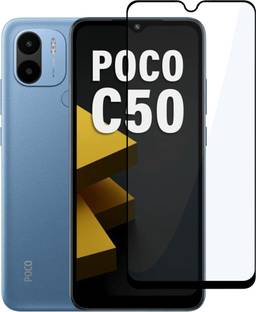 iZAP Tempered Glass Guard for Poco C50, Poco C51, Redmi A1, Redmi A1 Plus, Redmi A2 Plus