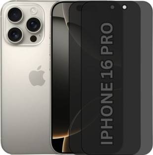 The Cozy Tempered Glass Guard for iphone 16 pro, 16 pro iPhone, apple iphone 16 pro, 16 iphone pro, Matte Privacy Screen Protector