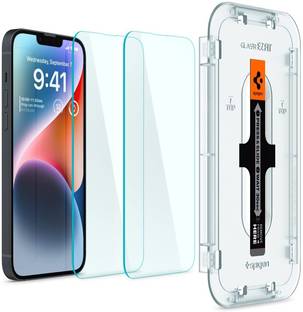 Spigen Tempered Glass Guard for Apple iPhone 14/ iPhone 13 Pro/ iPhone 13/ iPhone 16e