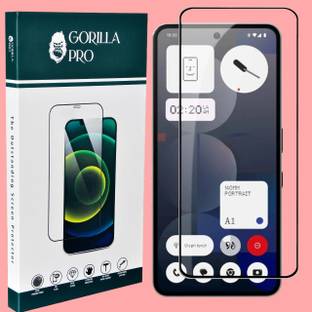 GORILLA PRO Tempered Glass Guard for Nothing Phone (3a) 5G, Nothing Phone (3a) Pro 5G