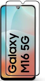 EITANSHA CREATION Edge To Edge Tempered Glass for Samsung Galaxy M16 5G, Samsung Galaxy M16