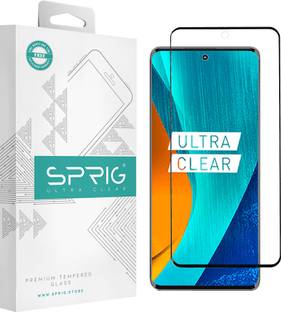 Sprig Edge To Edge Tempered Glass for Sprig Tempered Glass Guard for Edge 30 Ultra, Moto Edge 30 Ultra, Motorola Edge 30 Ultra (Pack of 1)