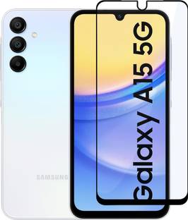 iZAP Tempered Glass Guard for Samsung Galaxy M15 5G, Samsung Galaxy A15 5G, Samsung Galaxy F15 5G