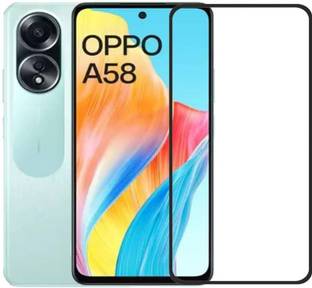 AARAVI TRADERS Tempered Glass Guard for OPPO A58