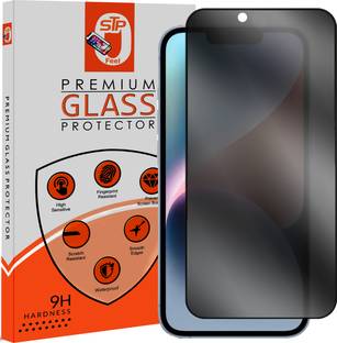 STP FEEL Tempered Glass Guard for iPhone 14 Plus, iPhone 13 Pro max Privacy Tempered Glass