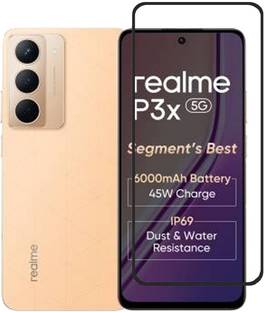 DSCASE Tempered Glass Guard for realme P3x 5G, realme P3x