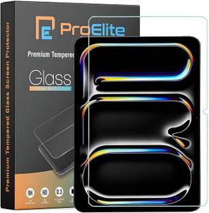Proelite Tempered Glass Guard for iPad Pro 11 inch 2024 M4, Premium Tempered Glass Screen Protector
