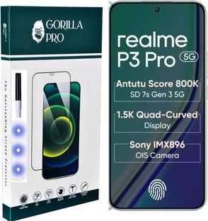 GORILLA PRO Tempered Glass Guard for RealMe P3 Pro 5G