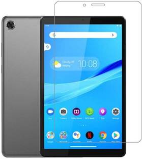 Vetrivel Tempered Glass Guard for Lenovo Tab M7 7 inch with 4G Tablet, Tablet Perfect camera cut