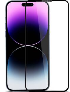 DUCE by GRIPP Tempered Glass Guard for Apple iPhone 14 Pro (6.1 inch) Dust Proof 3D Edge to Edge Full Screen Coverage & 9H Hardness Screen Protector