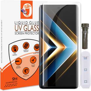 Maxboost Tempered Glass Guard for Vivo T3 Ultra 5G UV Advanced Curved Screen Protector Guard with Easy Installation Kit