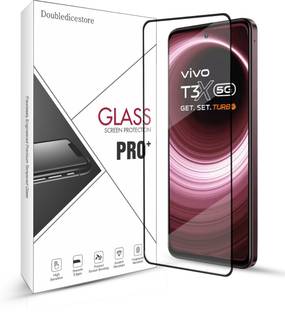 Doubledicestore Tempered Glass Guard for vivo T3x 5G