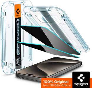 Spigen Tempered Glass Guard for Apple iPhone 15 Pro Max