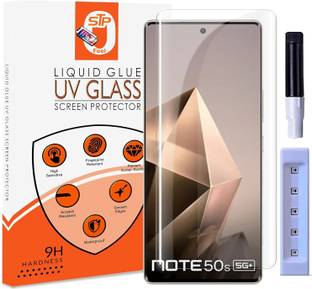 Maxboost Tempered Glass Guard for Infinix Note 50s 5G+ Premium Technology UV Glass with Installation Kit