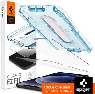 Spigen Tempered Glass Guard for Apple iPhone 12 Pro, Apple iPhone 12