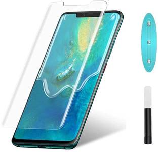 Maxboost Tempered Glass Guard for Huawei Mate 20 Pro Premium UV Strong Tempered Glass With Installation Kit