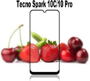 DSCASE Tempered Glass Guard for Tecno Spark 10, Tecno Spark 10 4G, Tecno Spark 10 5G
