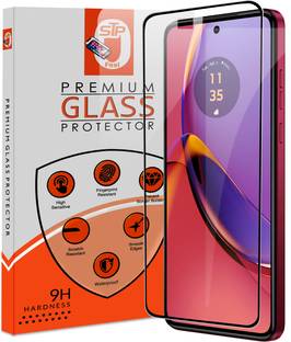 STP FEEL Tempered Glass Guard for Poco F6 5G Premium Screen Protector Guard with Easy Installation Kit