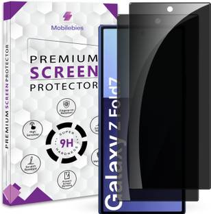 Mobilebies Tempered Glass Guard for Samsung Z Fold 7 5G Privacy Screen Protector Guard with Easy Installation Kit