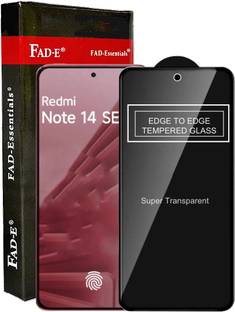 FAD-E Tempered Glass Guard for Redmi Note 14 SE 5G, REDMI NOTE 14 5G, POCO M7 PRO 5G