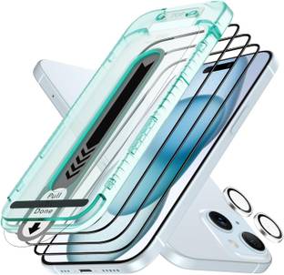 Caseex Tempered Glass Guard for Apple iPhone 14, Apple iPhone 13 Screen Protector