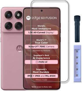 O2MG Edge To Edge Tempered Glass for MOTOROLA Edge 60 Fusion 5G, MOTOROLA Edge 60 Fusion 5G