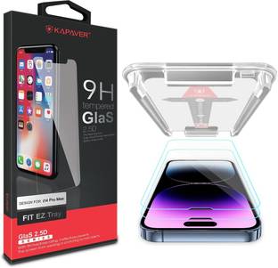 Kapaver Tempered Glass Guard for Apple iPhone 14 Pro Max