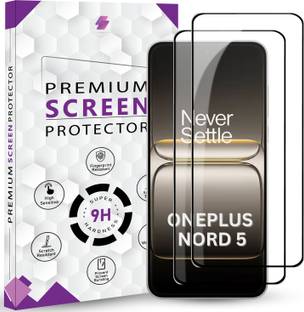 Mobilebies Tempered Glass Guard for Oneplus Nord 5 5G Premium Screen Protector Guard with Easy Installation Kit