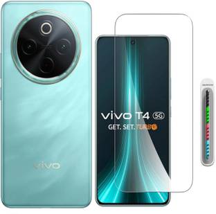 GORILLA PRO PLUS Tempered Glass Guard for Vivo T4 Temper Glass Edge To Edge Screen Guard For Vivo T4 5G Tempered Glass