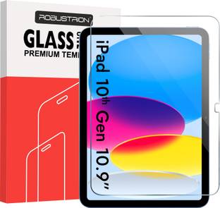 Robustrion Tempered Glass Guard for iPad 10th Generation 10.9 inch (2022) iPad 10th Gen 10.9 inch, Apple iPad 10th Gen 10.9 inch