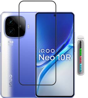 GORILLA PRO PLUS Tempered Glass Guard for IQOO NEO 10R Tempered Glass Edge To Edge Full Coverage Screen Guard For IQOO NEO 10R 5G Temper Glass