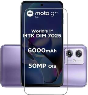 AKSHUD Tempered Glass Guard for Motorola g64 5G, Moto g64 5G, Motorola g64, Moto g64