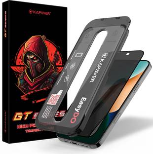 Kapaver Tempered Glass Guard for Apple iPhone 16 Pro Max