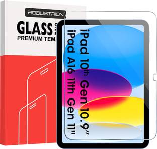 Robustrion Tempered Glass Guard for iPad A16 11th Generation / iPad 10th Gen, iPad 10th Generation 10.9 inch (2022) iPad 10th Gen 10.9 inch
