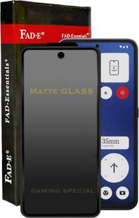 FAD-E Tempered Glass Guard for CMF Nothing Phone 1 I(Matte), Nothing CMF Phone 1