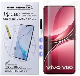 GORILLA PRO Edge To Edge Tempered Glass for Vivo V50 5G, vivo V50