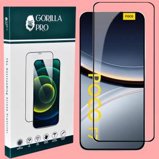 GORILLA PRO Edge To Edge Tempered Glass for POCO F7 5G, POCO F7