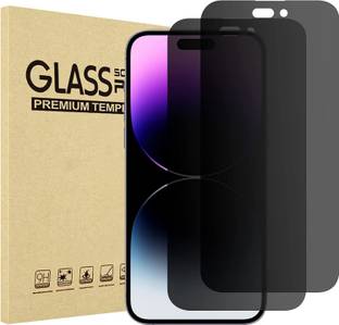 prozzile Tempered Glass Guard for Iphone 14 Pro Max, Privacy Screen Protector Anti Spy Dark Screen Protection