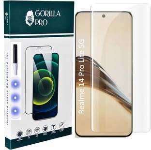 GORILLA PRO Tempered Glass Guard for Realme 14 Pro Lite, Realme 14 Pro Lite 5G
