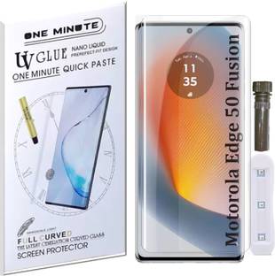 NEXZONE Tempered Glass Guard for MOTOROLA Edge 50 Fusion, MOTO Edge 50 Fusion