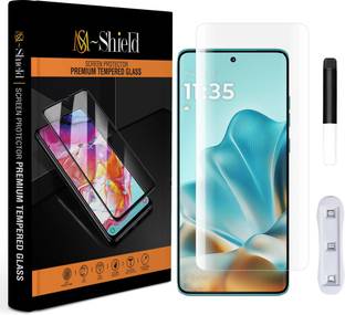 MS-Shield Tempered Glass Guard for Motorola Edge 60 Fusion 5G, Advanced HD+ Curved UV Gorilla Glass Protection