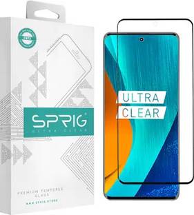 Sprig Edge To Edge Tempered Glass for Sprig Tempered Glass Guard for MOTOROLA Edge 40, Moto Edge 40, Edge 40 (Pack of 1)
