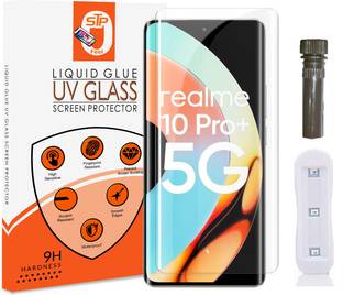 STP FEEL Tempered Glass Guard for Realme 10 Pro Plus 5G, Realme 11 Pro , Realme 11 Pro + Advanced Technology UV Glass With Installation Kit
