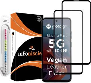 mFoniscie Tempered Glass Guard for MOTOROLA Moto G34 5G