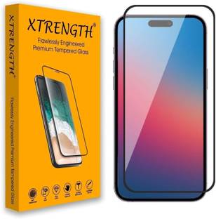 XTRENGTH Tempered Glass Guard for Apple iPhone 16, Apple iPhone 15, Apple iPhone 15, iPhone 16, with Easy Installation Kit