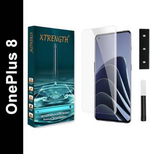 XTRENGTH Tempered Glass Guard for OnePlus 8
