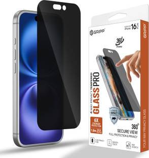 Gripp Tempered Glass Guard for Apple iPhone 16 Plus (6.7 inch)